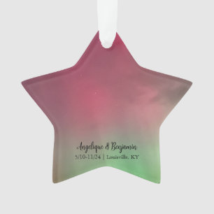 Aurora Northern Southern Lights Ornament