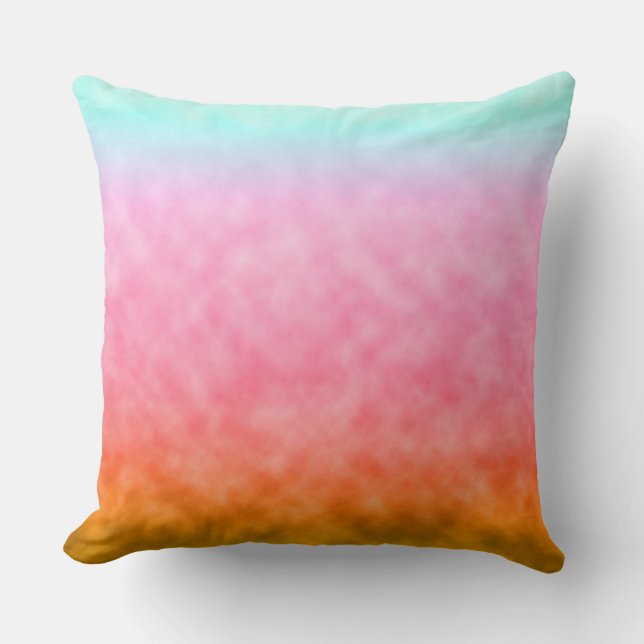 Aurora of Dawn Throw Pillow (Front)