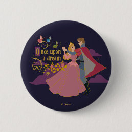 Aurora &amp; Phillip Once Upon a Dream Waltz Button