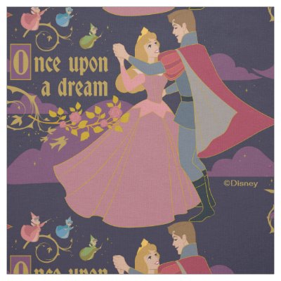 Aurora &amp; Phillip Once Upon a Dream Waltz Fabric