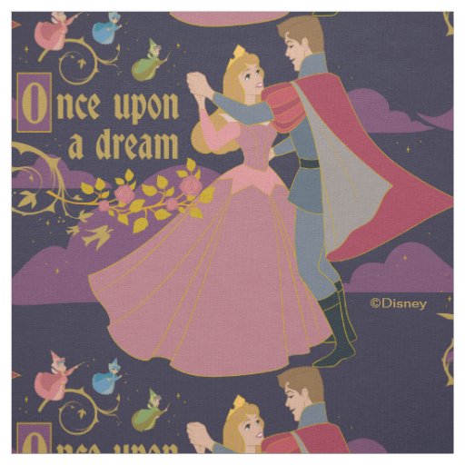 Aurora & Phillip Once Upon a Dream Waltz Fabric