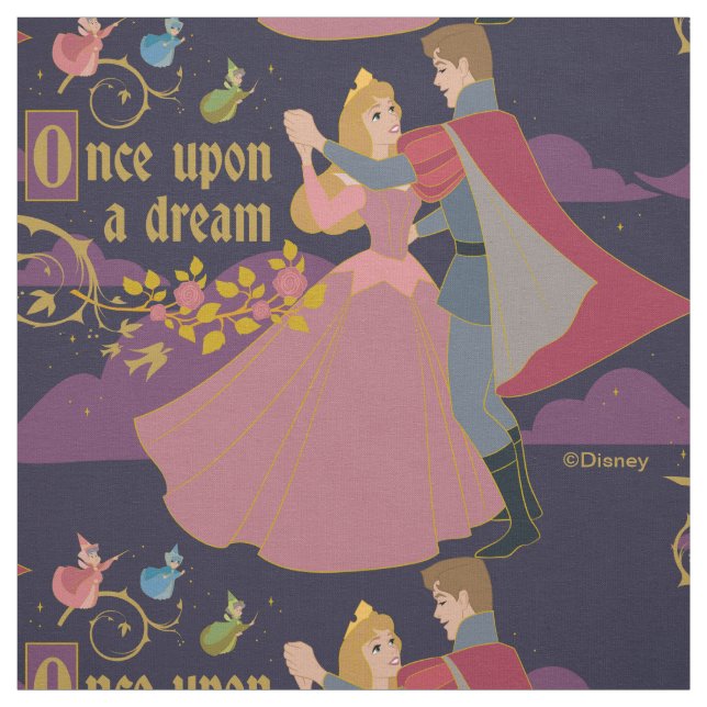 Aurora & Phillip Once Upon a Dream Waltz Fabric (Swatch)