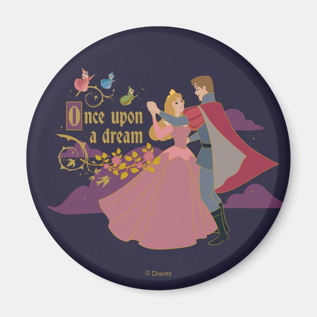 Aurora & Phillip Once Upon a Dream Waltz Magnet (Front)