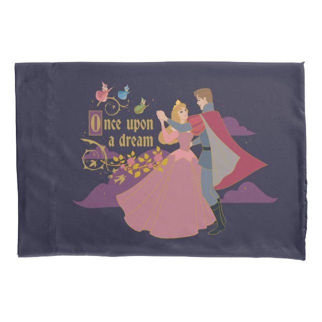 Aurora & Phillip Once Upon a Dream Waltz Pillow Case (Front)