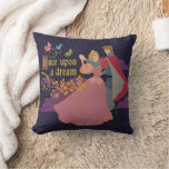 Aurora &amp; Phillip Once Upon a Dream Waltz Throw Pillow