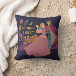 Aurora & Phillip Once Upon a Dream Waltz Throw Pillow