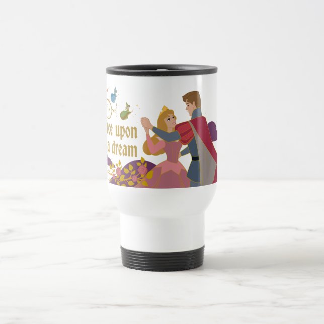Aurora & Phillip Once Upon a Dream Waltz Travel Mug (Center)