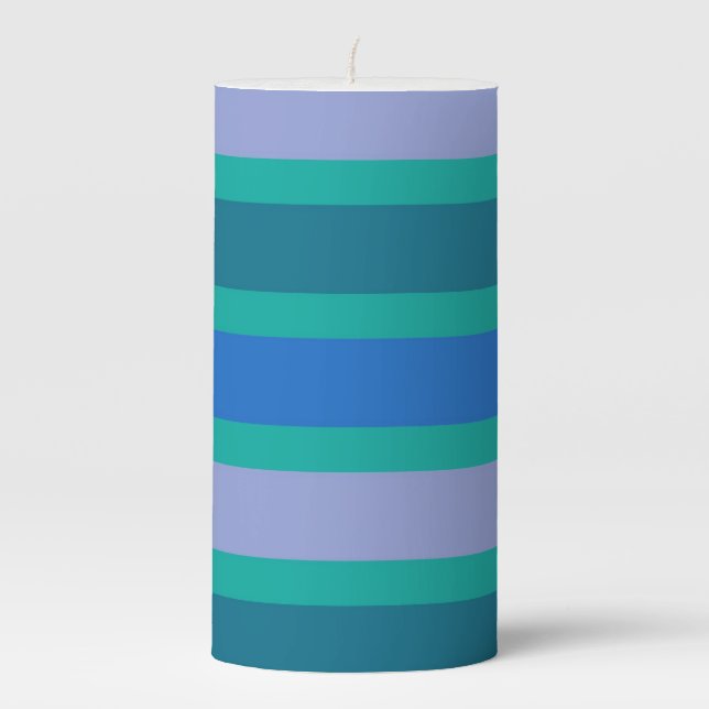 Aurora Pillar Candle (Front)