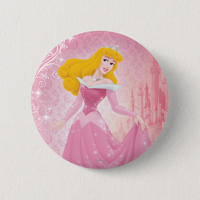 Aurora Princess Button (Front)