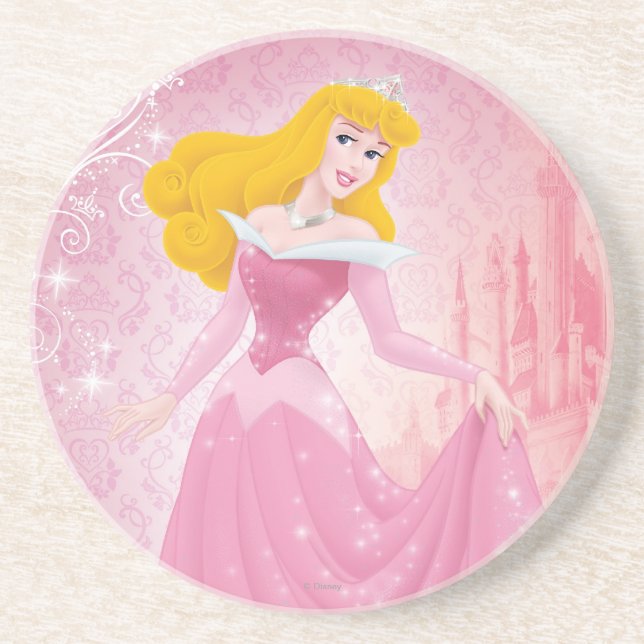 Aurora Princess Drink Coaster (Front)
