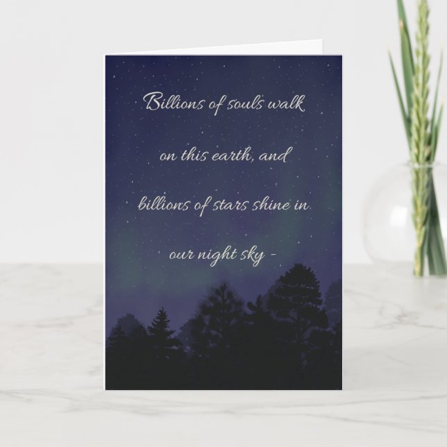 Aurora Skies  Card (Front)