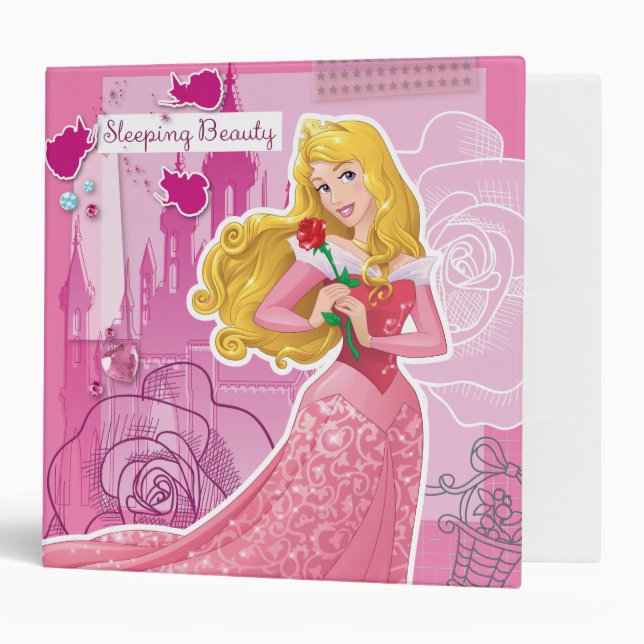 Aurora - Sleeping Beauty Binder (Front/Inside)
