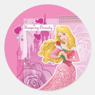 Aurora - Sleeping Beauty Classic Round Sticker