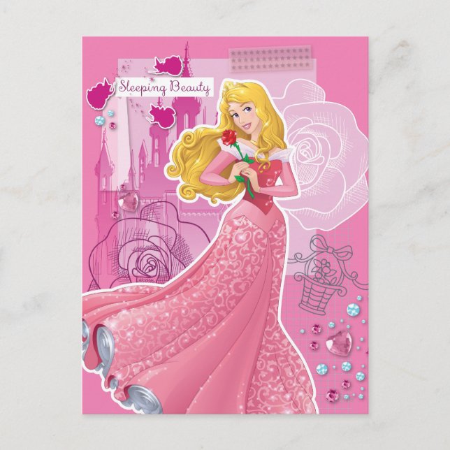 Aurora - Sleeping Beauty Postcard (Front)