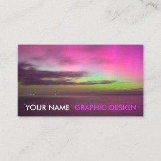 Aurora Southern Lights Photo Graphic Design