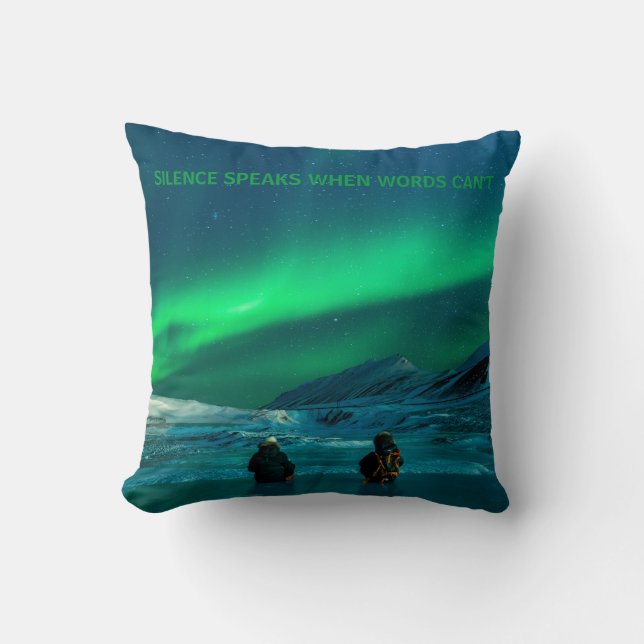 Aurora Throw Pillow (Front)