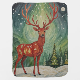 Aurora's Antlered Guide Baby Blanket