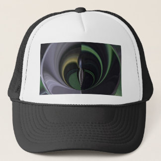Aurora's Embrace: Cosmic Kaleidoscope Trucker Hat
