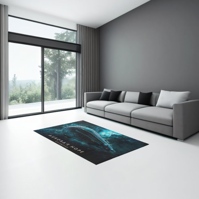 Aurora's Hope, Cosmic Journey by Xzendor7 Rug (Insitu (Indoor 3))