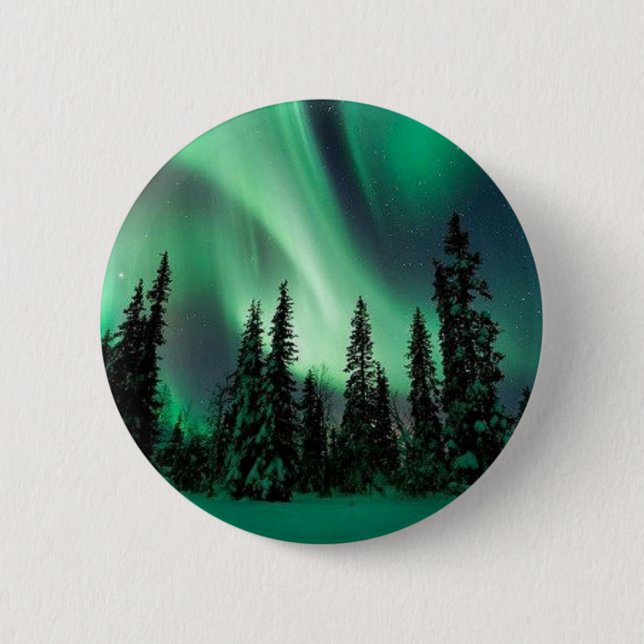 AURORAS OF ALASKA BUTTON (Front)