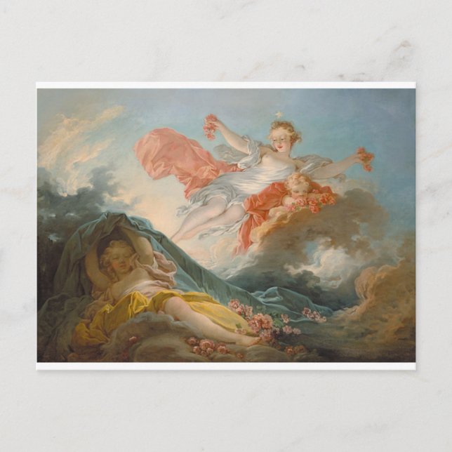 Aurore by Jean-Honore Fragonard Postcard (Front)