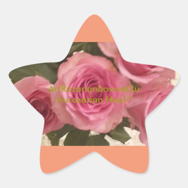 Aurozarian Heal " Star Sticker (Front)