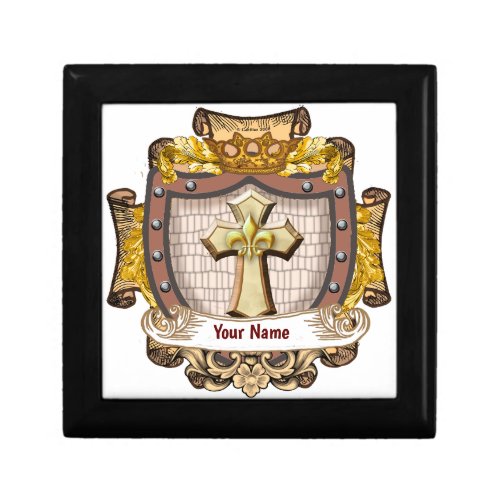 Aurum Family Crest Surname Gift Box