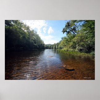 AuSable River in the Adirondacks. 08 092 Poster