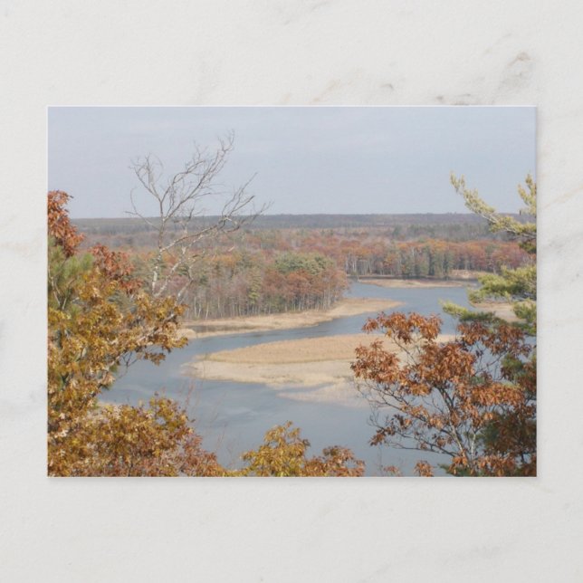 AuSable River Postcard (Front)