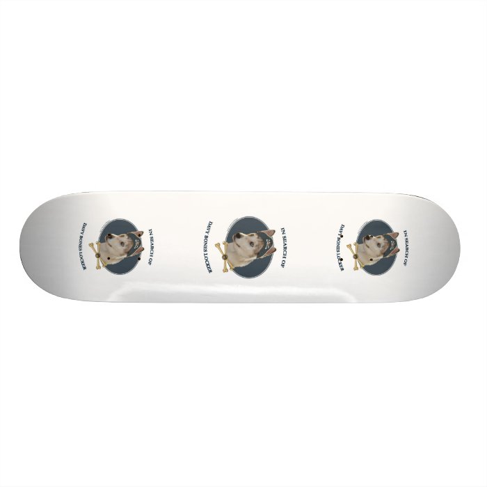 Ausky Dog Davy Bones Skateboard