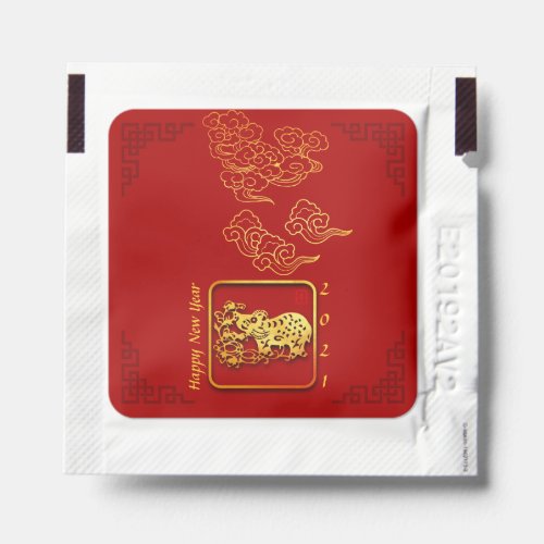 Auspicious Clouds Chinese New Year OX 2021 HSP Hand Sanitizer Packet