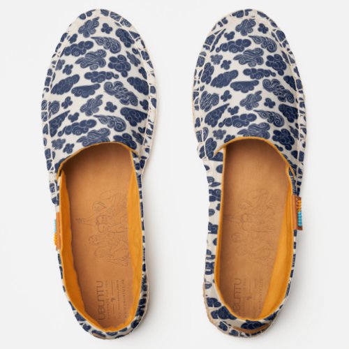 Auspicious Clouds Traditional Chinese Pattern E Espadrilles