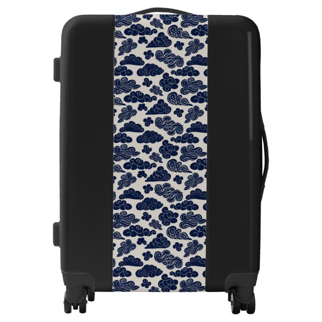 Auspicious Clouds Traditional Chinese Pattern LS Luggage (Front)