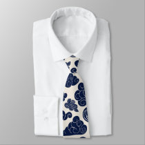 Auspicious Clouds Traditional Chinese Pattern Tie