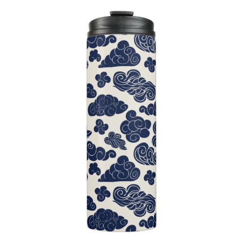 Auspicious Clouds Traditional Chinese Pattern TT Thermal Tumbler