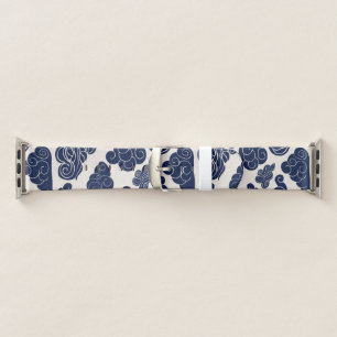 Auspicious Clouds Traditional Chinese Pattern WB Apple Watch Band