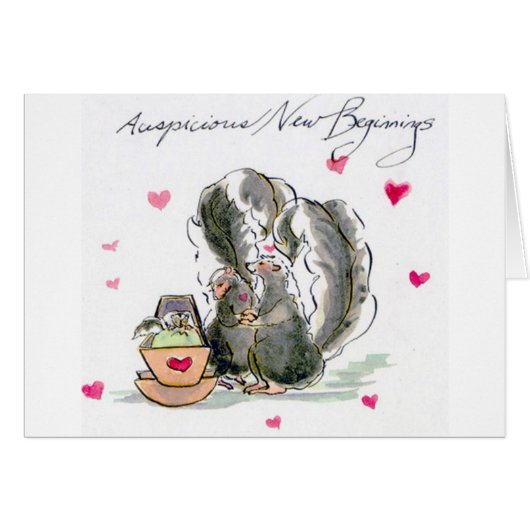Auspicious New Beginnings Cards (Front Horizontal)