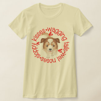 Ausralian Shepherd, Sloppy Kisses B&C T-Shirt