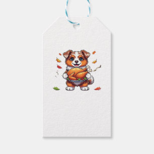 Aussie 178 Thanksgiving Oversized T-Shirt.png Gift Tags