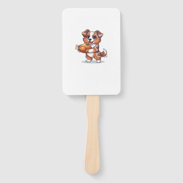 Aussie 187 Thanksgiving Classic T-Shirt.png Hand Fan (Front)