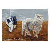 Aussie at work - Zaga Cards (Front Horizontal)