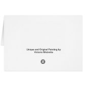 Aussie at work - Zaga Cards (Back Horizontal)