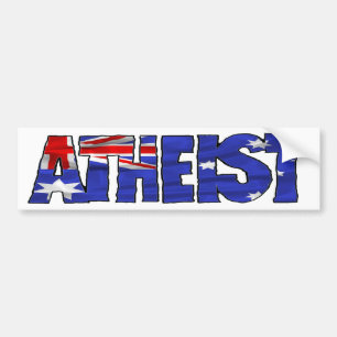 AUSSIE ATHEIST! BUMPER STICKER