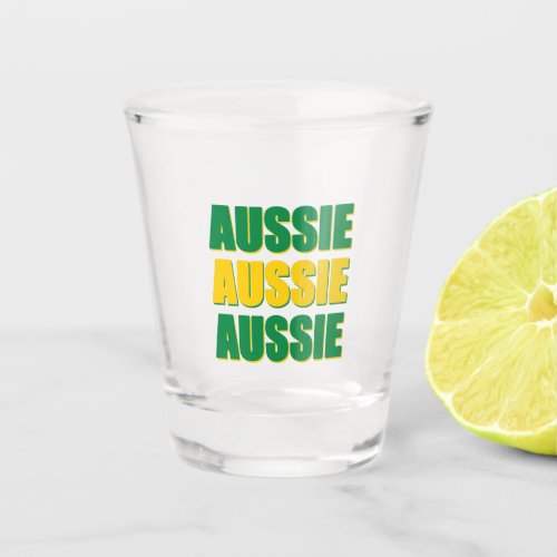Aussie Aussie Aussie Shot Glass