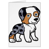 aussie blue merle cartoon (Front)