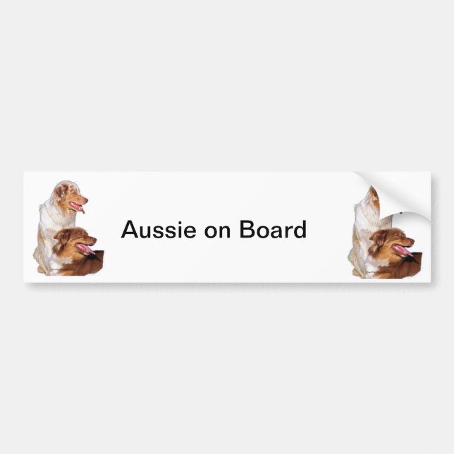 aussie bumper sticker (Front)