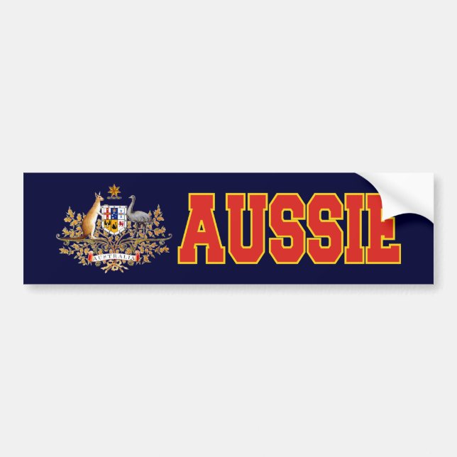 Aussie Bumper Sticker (Front)