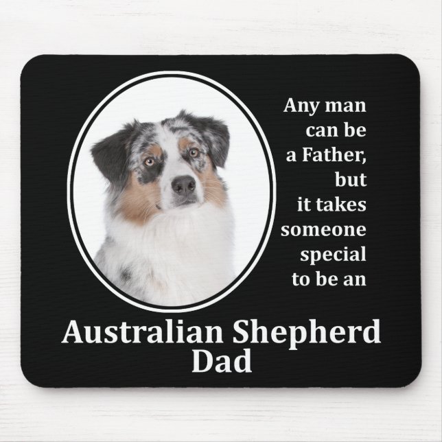 Aussie Dad Mousepad (Front)