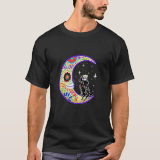 Aussie Dia De Los Muertos Skeleton Sugar Skull T-Shirt