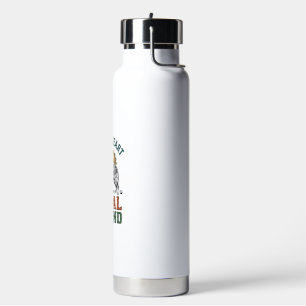 Aussie Dog Lover Vintage Engraved Shepherd Art_1 Water Bottle